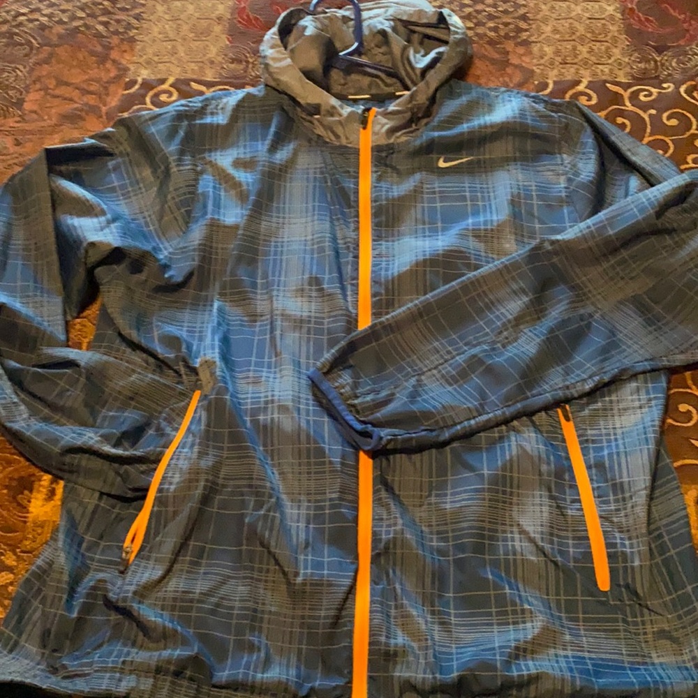 Nike Mono Plaid Windbreaker